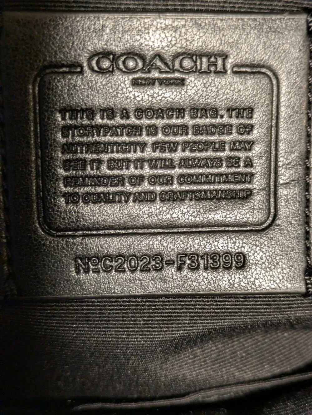 Coach F31399 Elle Hobo Black Pebbled Leather  Shoulder Bag